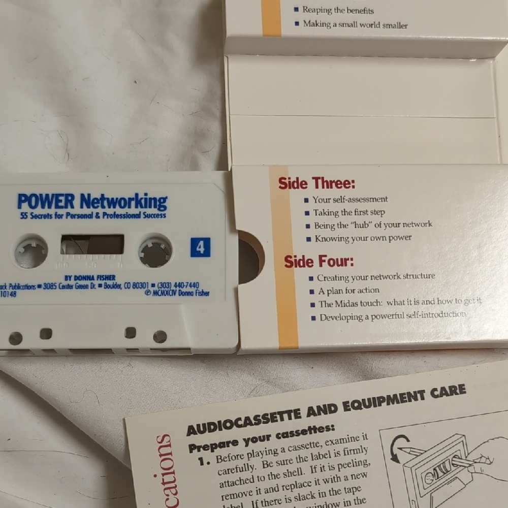 Power Networking Audiocassette Program - Picture 4 of 8